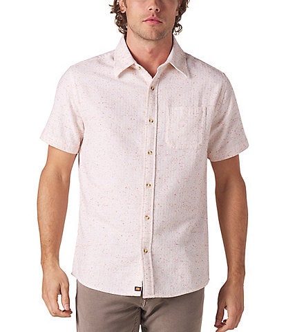 The Normal Brand Freshwater Nep Short Sleeve Woven Shirt