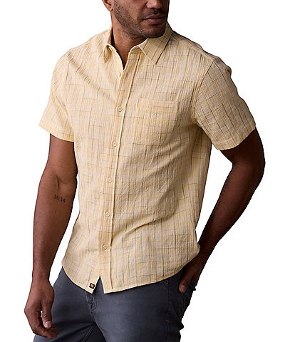 The Normal Brand Freshwater Pattern Short Sleeve Woven Shirt
