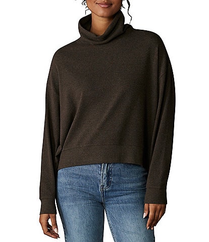 The Normal Brand Puremeso Funnel Neck Long Sleeve Pullover