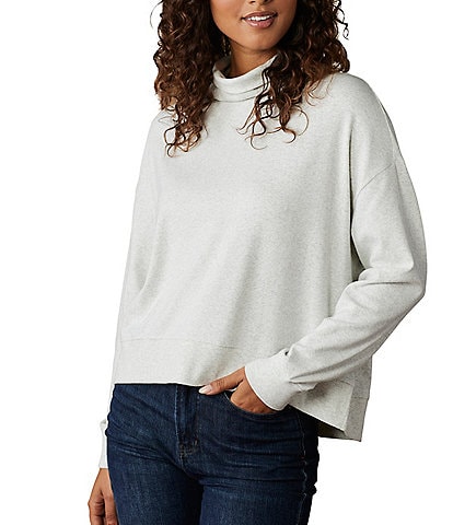 The Normal Brand Puremeso Funnel Neck Long Sleeve Pullover