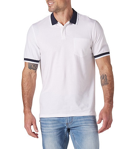The Normal Brand Puremeso Tipped Short-Sleeve Polo Shirt