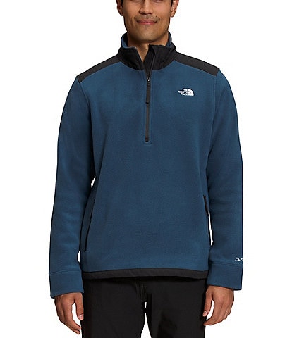 The North Face Alpine Polartec® Color Block Quarter Zip Fleece Pullover