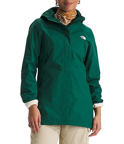 The North Face Antora Hooded Long Sleeve Parka Jacket
