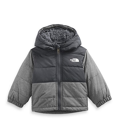 The North Face Baby 3-24 Months Quilted Mount Chimbo Reversible Fleece Full-Zip Hooded Jacket