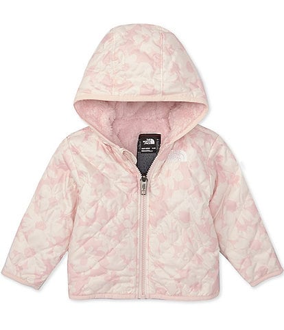 The North Face Baby Girls Newborn-24 Months Long Sleeve Reversible Shady Glade Hooded Jacket