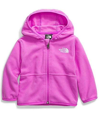 The North Face Baby Girls Newborn-24 Months Long Sleeve Glacier Full-Zip Hooded Jacket