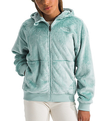 The North Face Big Girls 6-16 Long Sleeve Osito Front-Zip Pullover Hoodie Jacket