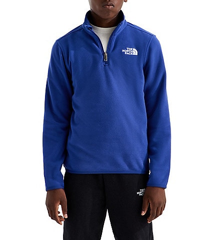 The North Face Big Kids Long Sleeve Glacier Zip-Pullover