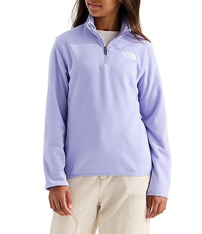 The North Face Big Kids Long Sleeve Glacier Zip Pullover