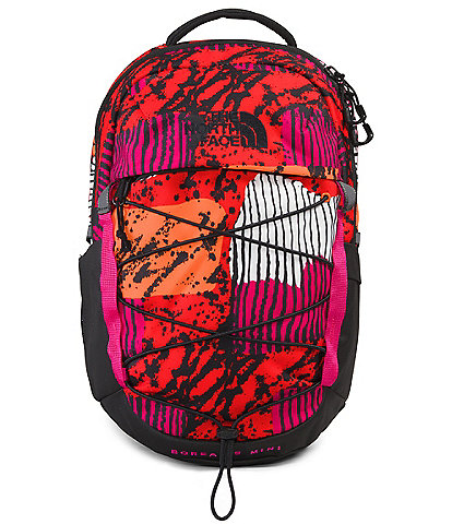 The North Face Borealis Fiery Red Abstract Yosemite Printed 10L Mini Backpack