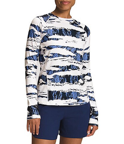 The North Face Class V Water Camo Print Top
