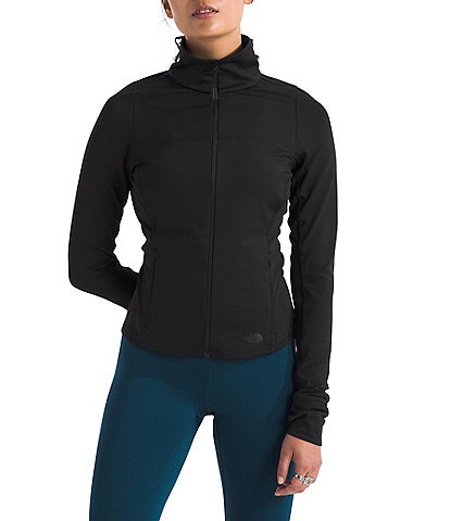 The North Face Dune Sky Stand Collar Thumbhole Cuff Sleeve Zip-Up Jacket