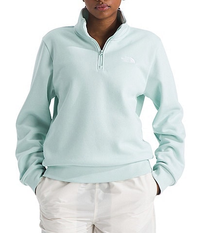 The North Face Evolution Half Zip Mock Stand Long Sleeve Pullover