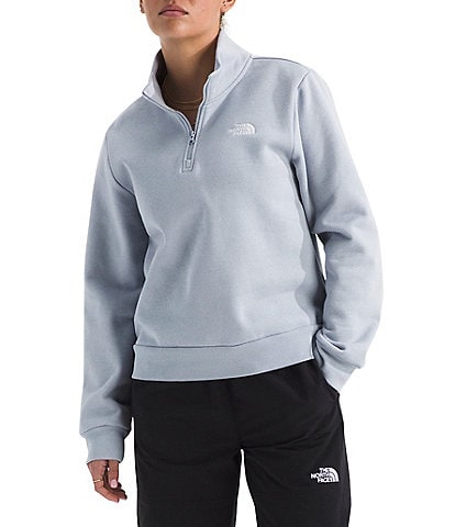 The North Face Evolution Half Zip Mock Stand Long Sleeve Pullover