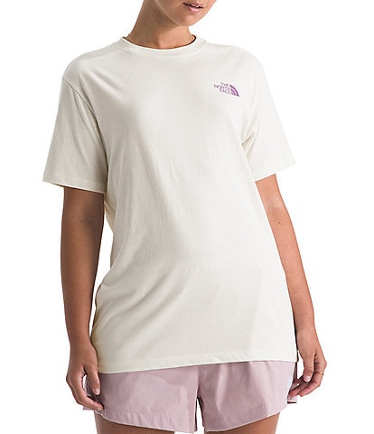 The North Face Exploring Stamps Relaxed Short Sleeve Soft Knit Tee