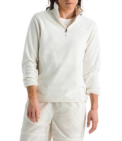 The North Face Glacier Fleece Stand Collar Contrast Trim Pullover Jacket