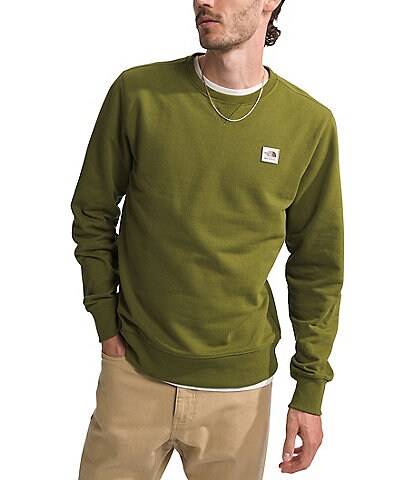 The North Face Heritage Patch Rib Hem Pullover Sweatshirt