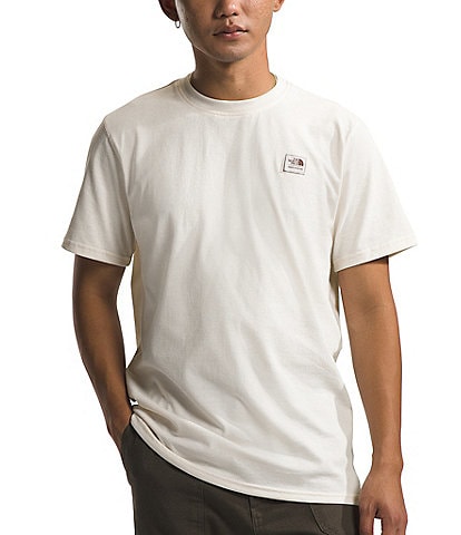 The North Face Heritage Patch Short Sleeve Heathered T-Shirt