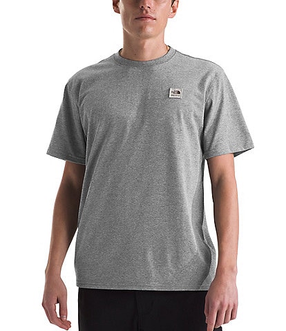 The North Face Heritage Patch Short Sleeve Heathered T-Shirt