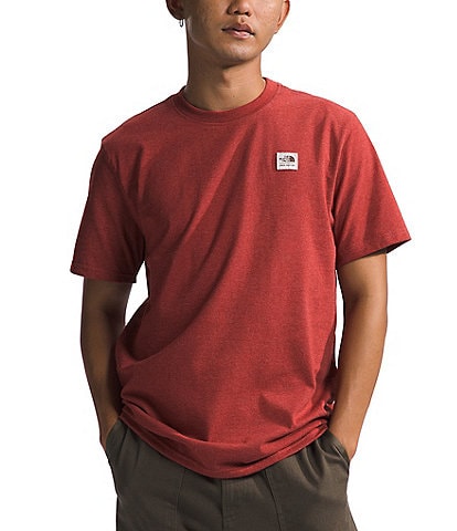 The North Face Heritage Patch Short Sleeve Heathered T-Shirt