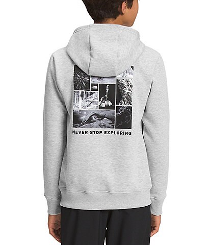 The North Face Little /Big Boys 8-20 Graphic Logo Pullover Hoodie