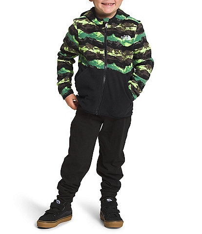 The North Face Little Boys 2T-7 Glacier Long-Sleeve Printed/Solid Hoodie Jacket