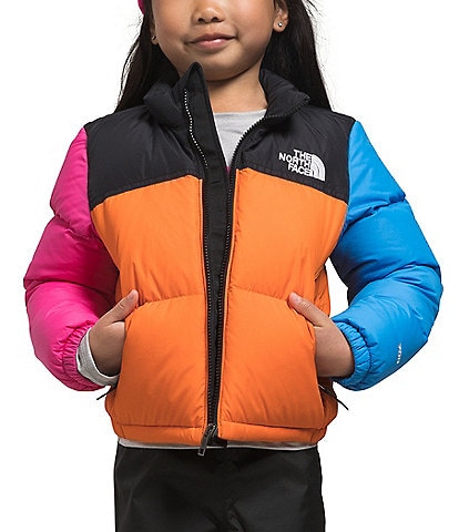  The North Face Kids Boy's Denali Jacket (Little Kids/Big Kids)  Recycled Acrylic Orange XL (18-20 Big Kids) : Clothing, Shoes & Jewelry