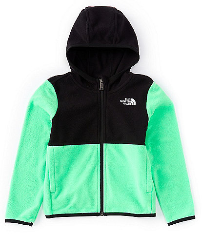The North Face Little Boys 2T-7 Long Sleeve Glacier Color Block Hoodie