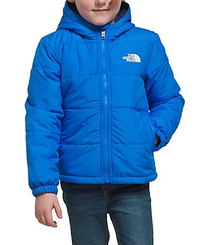 The North Face Little Boys 2T-7 Long Sleeve Color Block Denali Polartec  Fleece Jacket