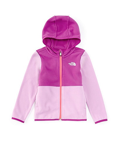 The North Face Little Girls 2T-7 Long Sleeve Glacier Full-Zip Hoodie Jacket