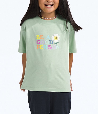 The North Face Little Girls 2T-7 Short Sleeve Graphic T-Shirt