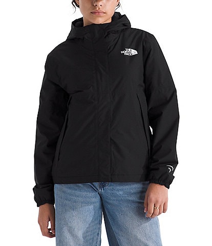 The North Face Little Girls 6-16 Long-Sleeve Warm Antora Hooded Rain Jacket