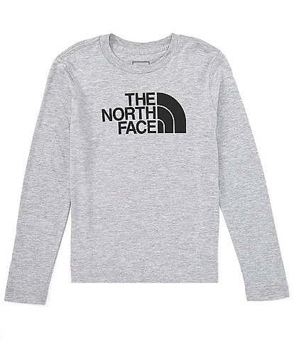 The North Face Little/Big Boys 5-20 Long Sleeve Pullover Logo T-Shirt