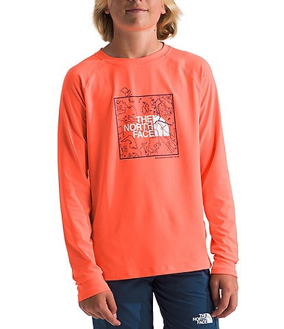 The North Face Little/Big Boys 6-16 Long Sleeve Amphibious Sun T-Shirt