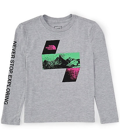 The North Face Little/Big Boys 6-16 Long Sleeve Graphic T-Shirt