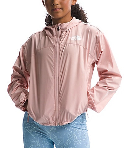 The North Face Little/Big Girls 6-20 Long Sleeve Never Stop Hooded WindWall™ Jacket