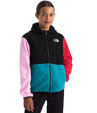 The North Face Little/Big Kids 6-16 Long-Sleeve Teen Glacier Color Block Hooded Jacket