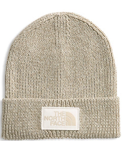 The North Face Logo Box Cuffed Beanie
