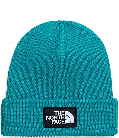 The North Face Logo Box Cuffed Beanie