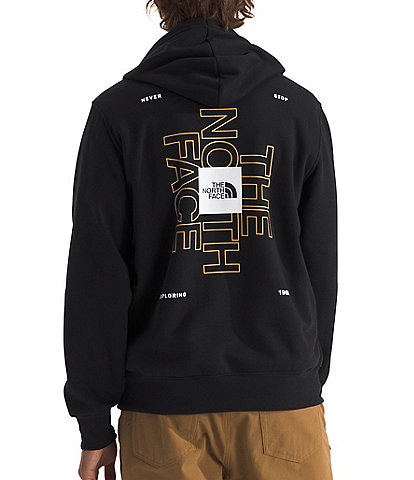 The North Face Long Sleeve Back Logo Fleece Hoodie