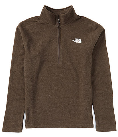 The North Face Long Sleeve Textured Cap Rock Fleece Pullover