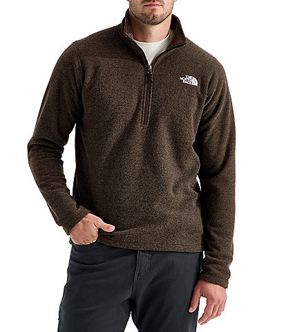 The North Face Jacquard Fleece Cap Rock Quarter Zip Pullover