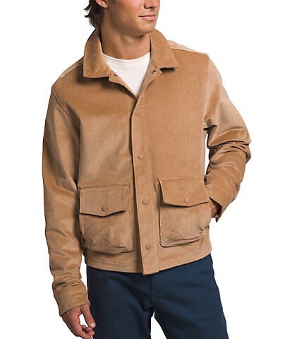 Long Sleeve Utility Corduroy Shirt Jacket