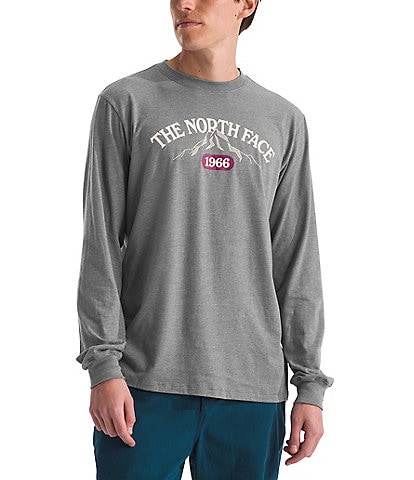 The North Face Long Sleeve Varsity Heathered T-Shirt