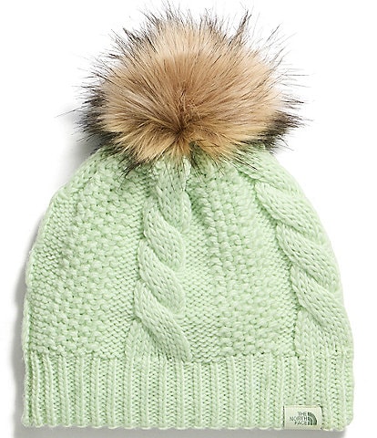 The North Face Oh Mega Fur Pom Beanie