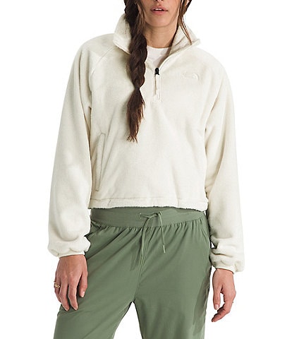 The North Face Osito Lux Fleece Half Zip Two Layer Stand Collar Pullover