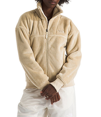 The North Face Osito Lux Long Sleeve Full-Zip Fleece Jacket