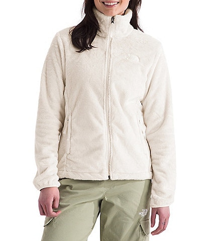 The North Face Osito Silken Raschel Fleece Stand Collar Long Sleeve Zip Front Jacket