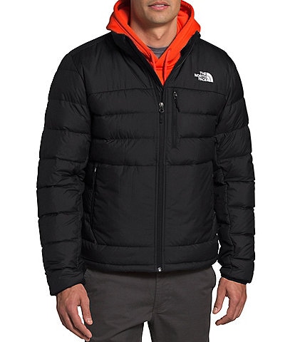 all black north face puffer jacket