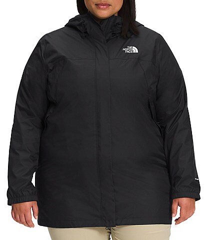 The North Face Plus Size Antora Hooded Long Sleeve Parka